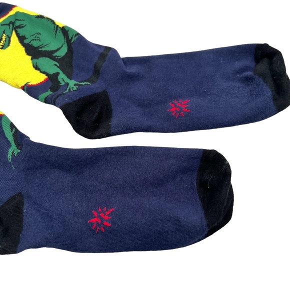 SOCK IT TO ME T-REX MEN'S NOVELTY CREW SOCKS - Picture 4 of 7